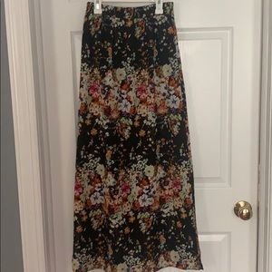 Floral Maxi Skirt